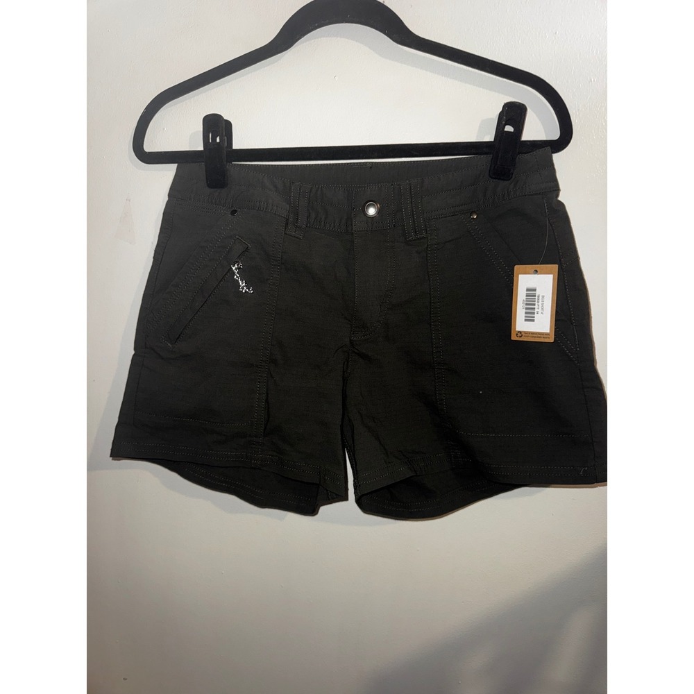 Title Nine Big B Shorts 4" Inseam Charcoal Gray Hiking Outdoor Women's Sz 4 NWT